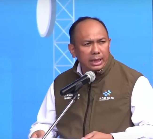 Direktur Jenderal Infrastruktur Digital Kemkomdigi Wayan Toni Supriyanto. [Instagram] 
